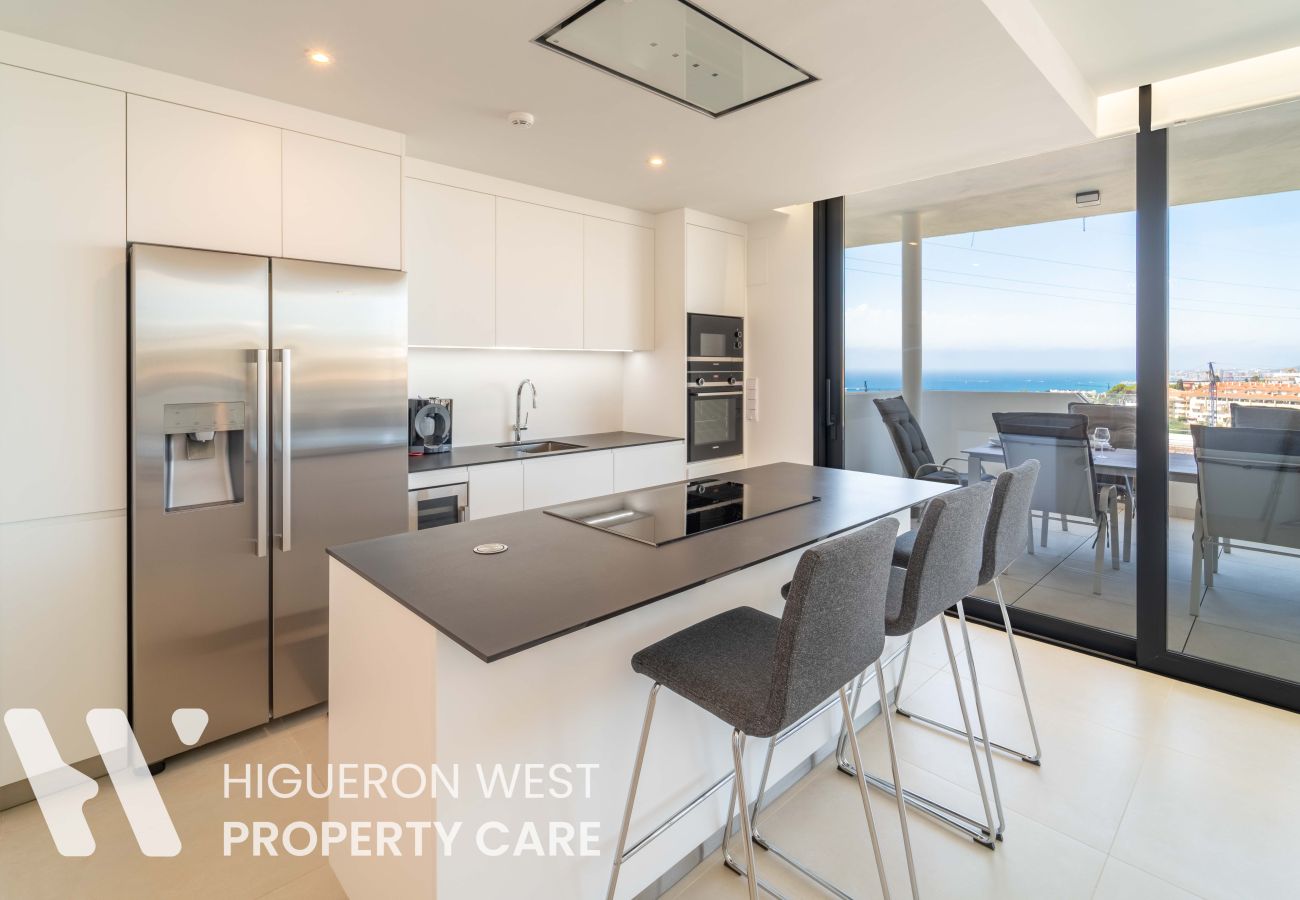 Apartment in Fuengirola - Casa Lina - Panoramic Seaviews and evening Sun! Higueron West, Fuengirola