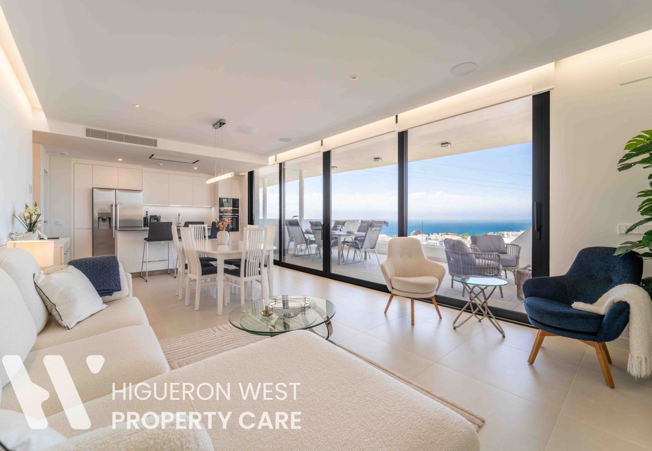Apartment in Fuengirola - Casa Lina - Panoramic Seaviews and evening Sun! Higueron West, Fuengirola