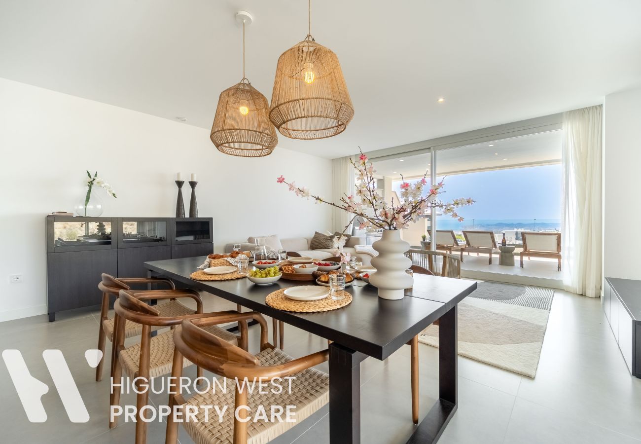 Apartment in Fuengirola - Casa Aura Higuerón  -Modern Luxury Apartment with Spectacular valley and sea views- Higueron - Fuengirola