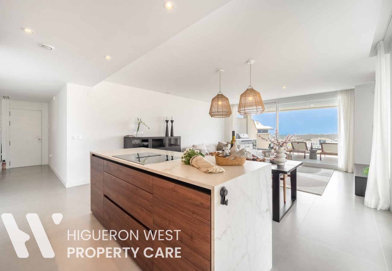 Apartment in Fuengirola - Casa Aura Higuerón  -Modern Luxury Apartment with Spectacular valley and sea views- Higueron - Fuengirola