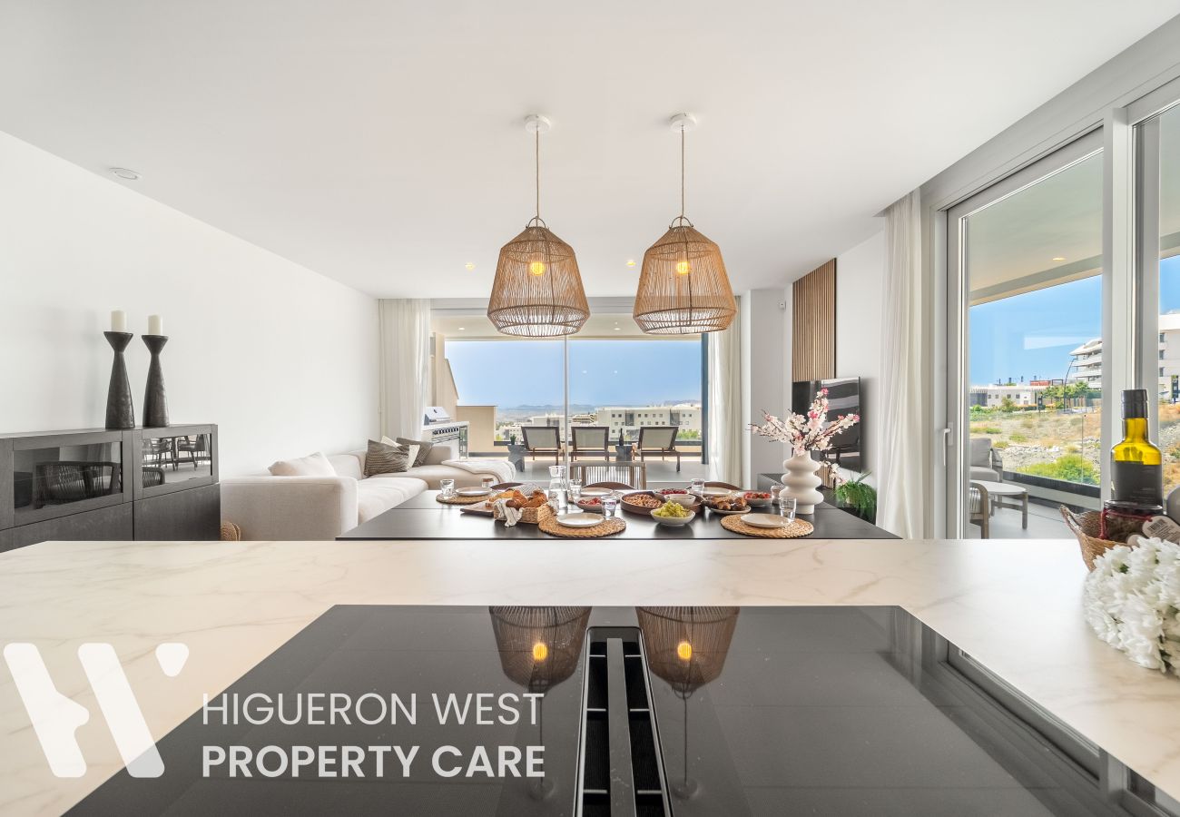 Apartment in Fuengirola - Casa Aura Higuerón  -Modern Luxury Apartment with Spectacular valley and sea views- Higueron - Fuengirola