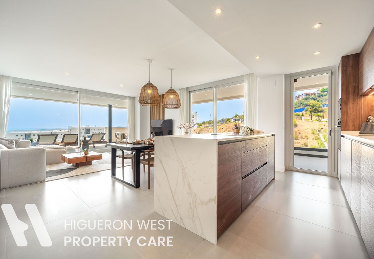 Apartment in Fuengirola - Casa Aura Higuerón  -Modern Luxury Apartment with Spectacular valley and sea views- Higueron - Fuengirola
